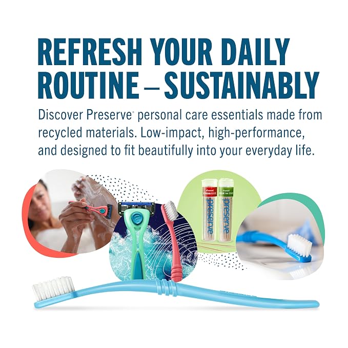 Preserve Shave 5 Five Blade Refillable Razor, Made from Recycled Materials - Image 8