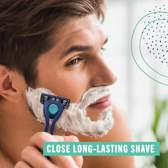 Preserve Shave 5 Five Blade Refillable Razor, Made from Recycled Materials - Image 3