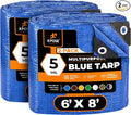 Better Blue Poly Tarp 6' x 8' by XposeSafety