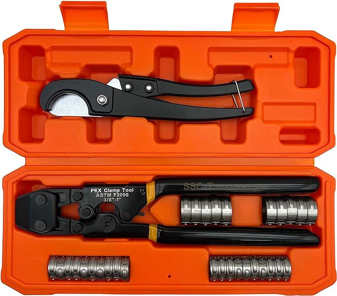 PEX Pipe Clamp Cinch Tool Crimping Tool Crimper - Image 2