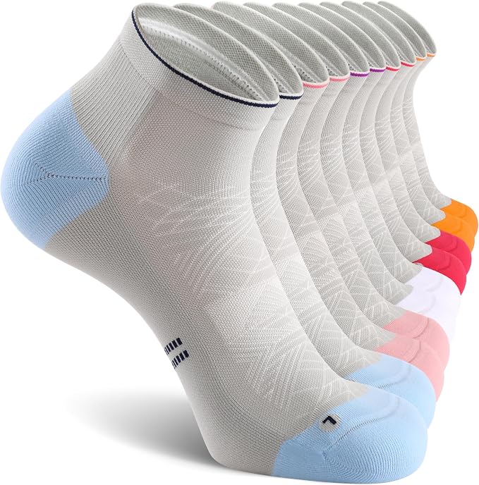 CS CELERSPORT 2/5 Pairs Ankle Compression Socks by CSCELERSPORT