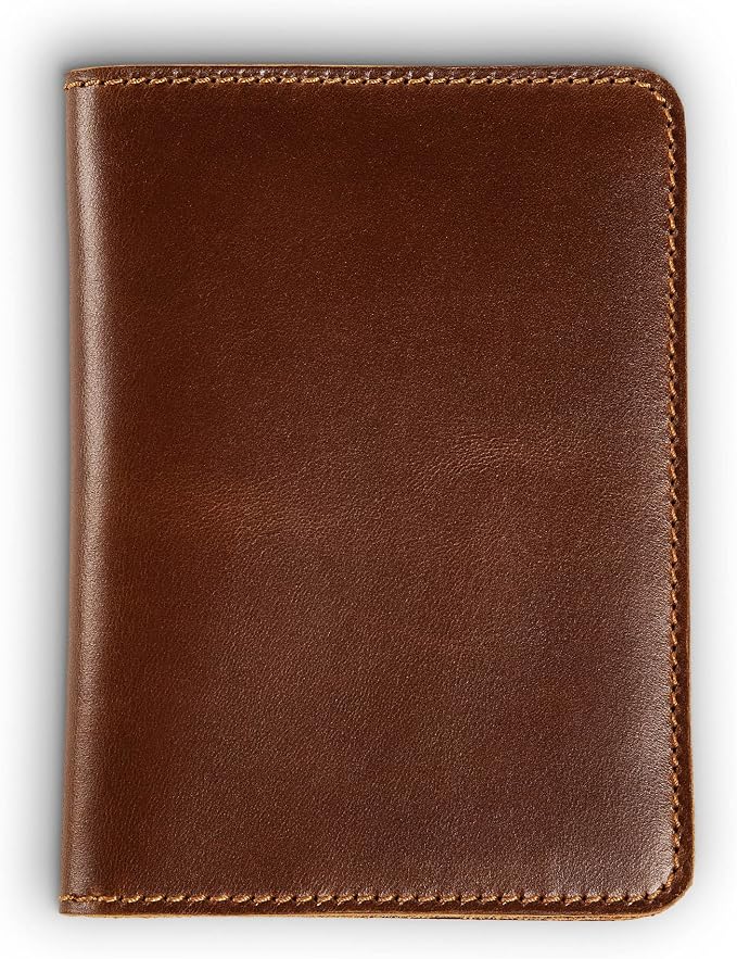 PEGAI Standard Full Grain Crazy Horse Leather Passport Holder | Custom Travel - Image 5
