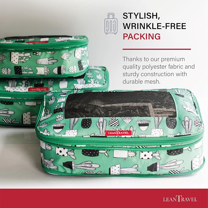 LeanTravel Compression Packing Cubes - Image 2