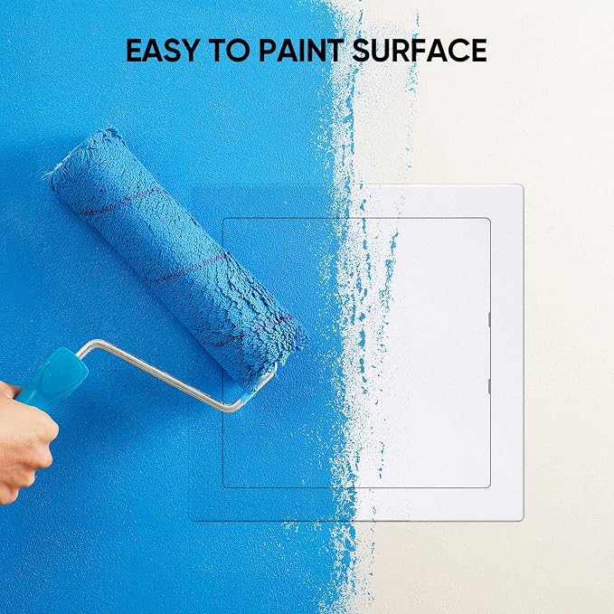 TICONN Access Panel for Drywall, 12 x 12 Inch ABS Plastic Wall Hole Cover - Image 8