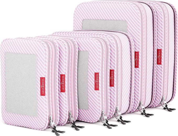 LeanTravel Compression Packing Cubes by LeanTravel