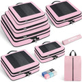 8 Set/6 Set/4 Set Compression Packing Cubes by PREZON