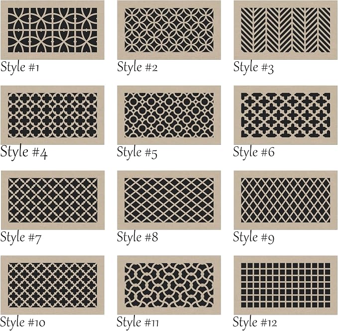 Vent Cover for walls and ceiling Custom Size Fan cover Wall Register Ceiling - Image 3