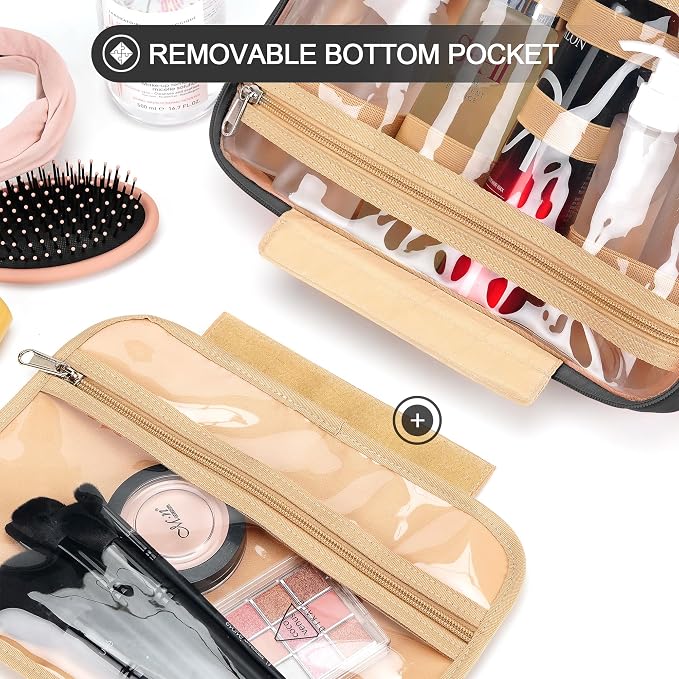 Travel Hanging Toiletry Bag for Women, - Image 5