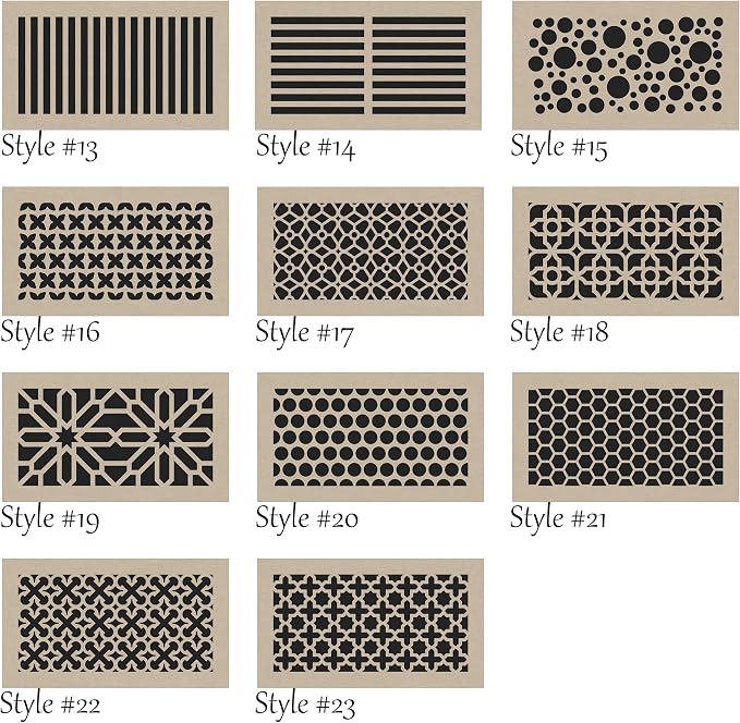 Vent Cover for walls and ceiling Custom Size Fan cover Wall Register Ceiling - Image 4